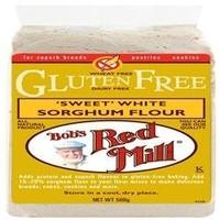 4 Pack of Gluten Free Bobs Red Mill Sorghum Flour 500 g