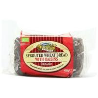 (4 PACK) - Everfresh Natural Foods - Org Sprout Wheat Raisin Bread | 400g | 4 PACK BUNDLE