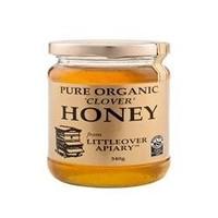 4 Pack of Littleover Apiaries Organic Clear Clover Honey 340 g