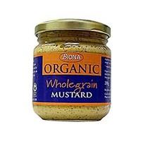 4 pack biona org wholegrain mustard 200g 4 pack bundle