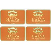 (4 PACK) - Sunita - Pistachio Honey Halva | 75g | 4 PACK BUNDLE