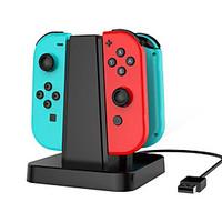 4 in 1 Charging Stand Dock Station NS with LED indication for Switch Joy-Con