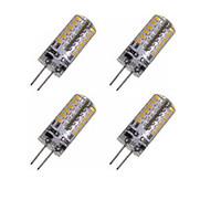 4 x G4 GZ4 MR11 MR16 3W 48x3014SMD 280LM Warm/Cool White Waterproof LED Corn Bulbs AC/DC12-16V AC220V-240V