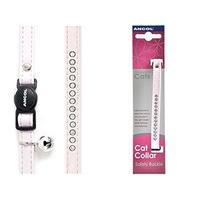 4 units saver pack ancol deluxe jewel cat collar pink