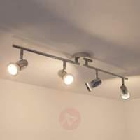4-Light GU10 LED ceiling lamp Arminius