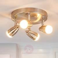 4 bulb led circular ceiling spotlight andy