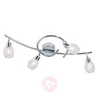 4-light ceiling lamp MESH