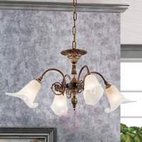 4-light hanging lamp Tosca