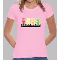 4 bears. girl t-shirt pink