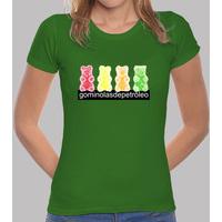 4 bears girl t shirt green