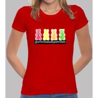 4 bears girl t shirt red