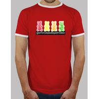 4 bears retro red shirt guy