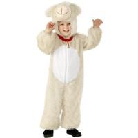 4-6 Years Cream Children\'s Lamb Costume