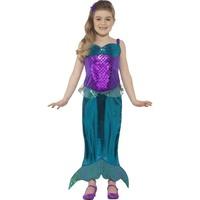 4 6 years girls magical mermaid costume