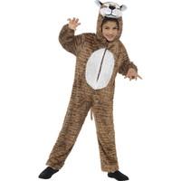 4-6 Years Brown Children\'s Tiger Costume