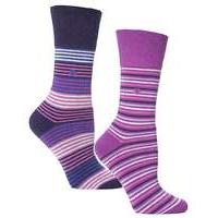 4 Pair Cushion Foot Gentle Grip Socks