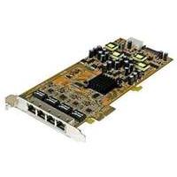 4 port gigabit power over ethernet pcie network card pse poe pci expre ...