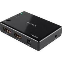 4 ports HDMI switch Belkin F3Y045bf + remote control, gold-plated connectors 1920 x 1080 Full HD