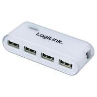 4 ports USB 2.0 hub LogiLink UA0086 White