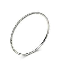 4 Prong Setting Round Diamond Bangle