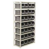 40 Bin Storage Unit - Grey