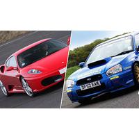 40% off Supercar versus Rally Thrill