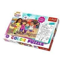 40pcs Color Puzzle - Dora And Fr...