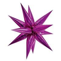 40 giant foil 12 point pink star balloon