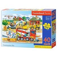 40 Piece Castorland Premium Maxi Jigsaw Construction Site