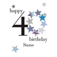 40th blue star | fortieth age card
