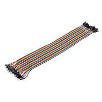 40Pin 1P-1P Male to Female Dupont Line Colorful Dupont Wire(30CM)