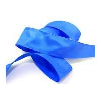 40mm wire edge plain taffeta ribbon royal blue