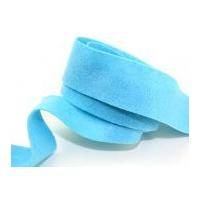 40mm Merino Wool Felt Ribbon Tape Binding Aqua Blue