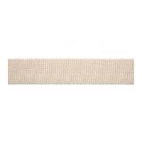 40mm essential trimmings cotton acrylic webbing tape natural