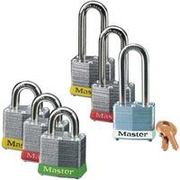 40mm Steel Body Master Lock Padlocks with 7mm Dia x 51mm Shackle