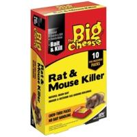 40g Pack Of 10 Rat And Mouse Killer Bait Sachets