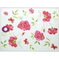 40cm x 30cm rectangular flower pattern worktop protector