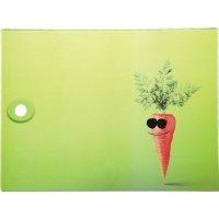 40cm x 30cm rectangular carrot pattern worktop protector