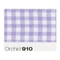 40mm Berisford Gingham Ribbon 910 Orchid