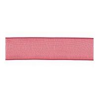 40mm Berisford Wired Sheer Organza Ribbon 15 Red