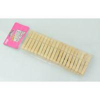 40 pine wooden clothes pegs