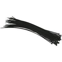 40pc 36 x 300mm cable tie black