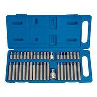 40 Piece Tx-Star Hexagon and XZN Mechanics Bit Set