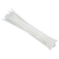 40pc 36 x 300mm cable tie white