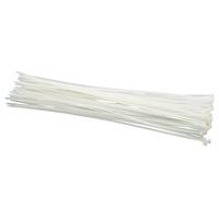 40pc (4.8 x 380mm) Cable Tie - White