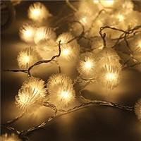 40 led 5m star light waterproof plug outdoor christmas holiday decorat ...