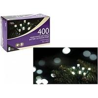 400 Warm White LED Outdoor B/op Timer Lights 8 Functions
