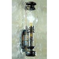 402la berth 1 light wall light in brass with light antique finish