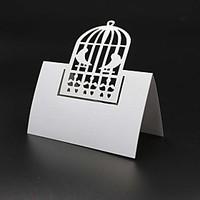 40pcs birdcage laser cut party table name place cards wedding cards ta ...