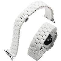 42mm Ceramic Bracelet Watch Band Strap Wristband For Apple Watch iWatch 1/series 2